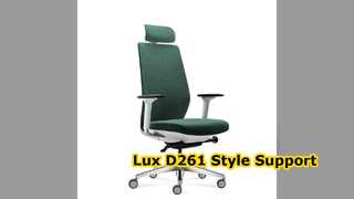 Ergonomiczne krzesło biurowe Lux D261 Fashion Green