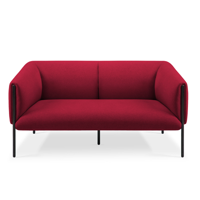 kupować Czyste linie Odporna tkanina Nowoczesna sofa biurowa Dwuosobowa Sofa Lobby online manufacture