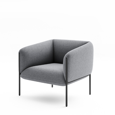 kupować Minimalistyczny design Nowoczesna kanapa biurowa jednoosobowa krzesło salonowe 425 mm Wysokość dla małych przestrzeni online manufacture