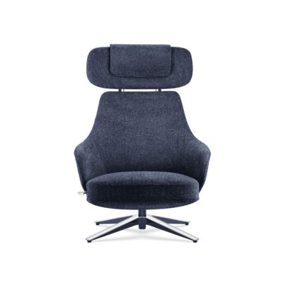 kupować Ergonomiczny fotel rozkładany, tapicerowany tkaniną, nowoczesne siedzisko wypoczynkowe, wygodne wysokie oparcie DOHA online manufacture